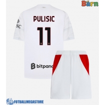 Fotballdrakt Barn AC Milan Christian Pulisic #11 Bortedraktsett 2026-27 Kortermet (+ Korte bukser)